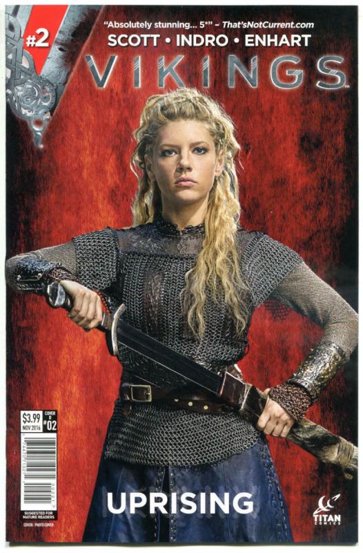 VIKINGS UPRISING #1 2 3 4, NM, Titan, Ragnar, Rollo, Lagertha, 2016, 1-4 set B