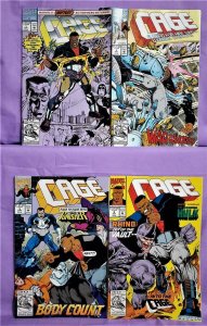 Marc McLaurin CAGE #1 - 3, 9 Dwayne Turner Punisher App (Marvel, 1992)!