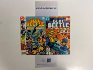 2 Blue Beetle DC Comic Books # 2 12 Superman Robin Batman Flash 18 JS26