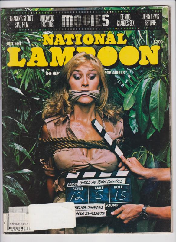 NATIONAL LAMPOON OCT. 1981---MOVIES
