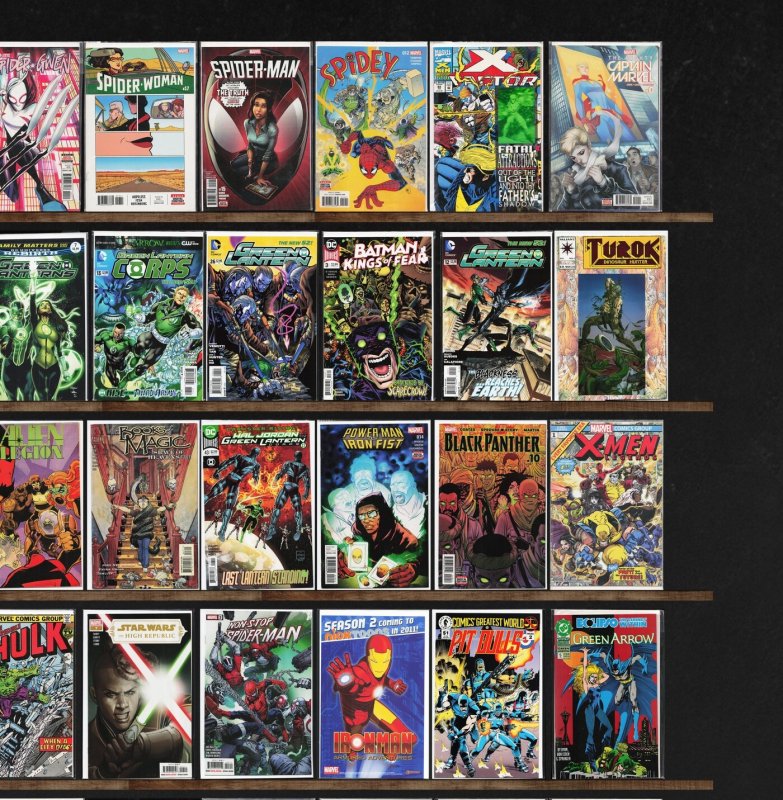 Huge Lot 140+ Comics with The Incredible Hulk, X-Force & More!