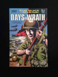 Days of Wrath #1  APPLE Comics 1993 FN/VF