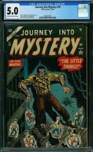 Journey into Mystery #19 (1954) CGC 5.0 VGF