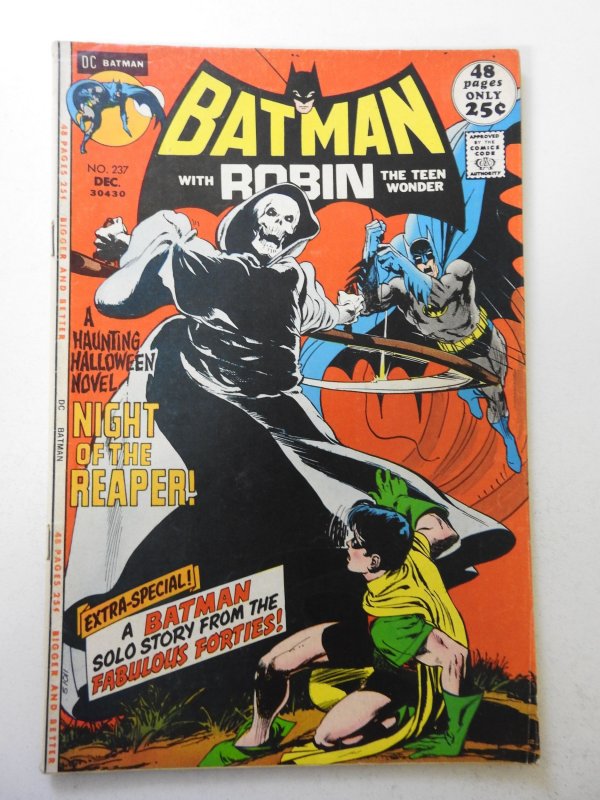Batman #237 (1971) FN- Condition!