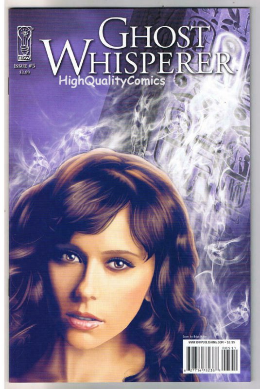 GHOST WHISPERER #1 2 3 4 5, NM, Jennifer Love Hewitt, TV show, 2008, IDW, A