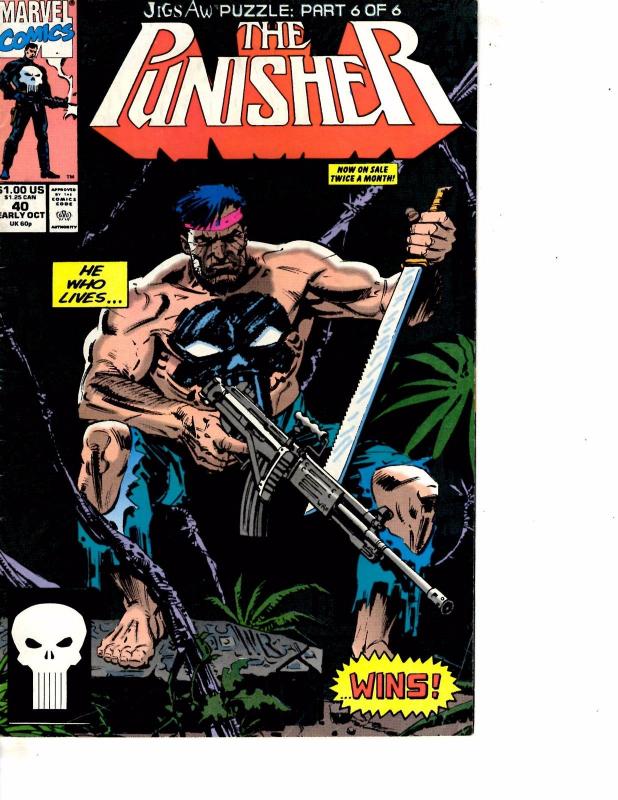 Lot Of 2 Comic Books Marvel Punisher #38 and #40 Thor Ironman   ON10