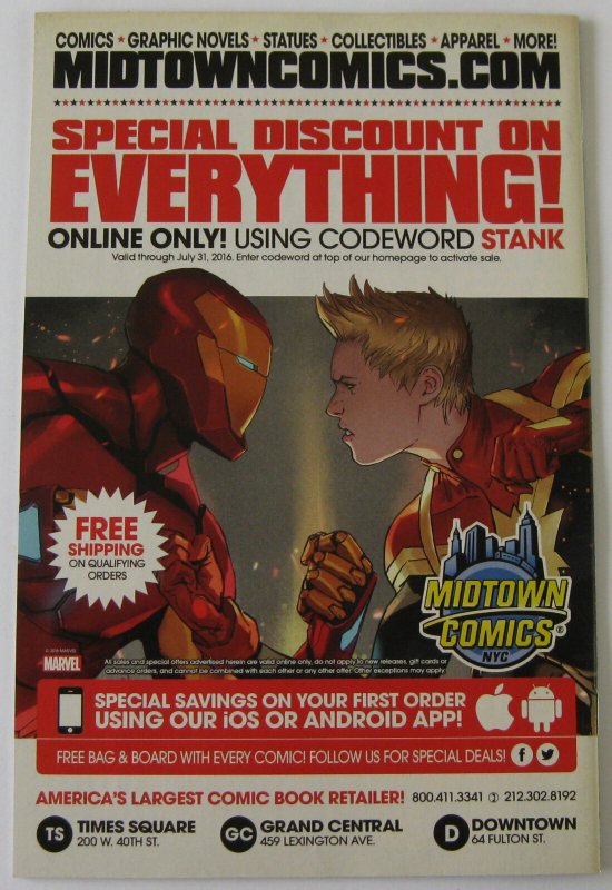 Civil War II: Kingpin #1 (Sep 2016, Marvel), VG-FN condition (5.0)