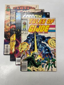 4 MARVEL comic books Untold Marvel #2 Force Works #1 Marvel #1 GI Joe #3 74 KM11