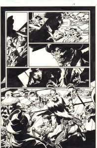 Wanted #4 p.14 - Doll-Master vs. Mr. Rictus Action - 2004 art by J.G. Jones