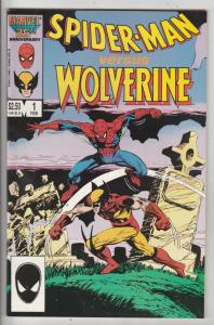 Spider-Man versus Wolverine #1 (Feb-87) VF/NM High-Grade Wolverine, Spider-Man