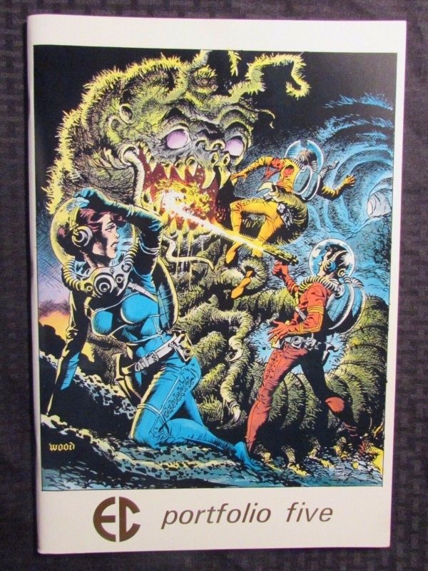 1974 EC PORTFOLIO FIVE #5 Russ Cochran Oversized NM- Wally Wood TWO-FISTED TALES 