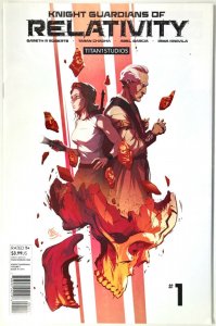 KNIGHT GUARDIANS OF RELATIVITY Comic # 1 — 2017 Titan1Studios 28 Pages Color VF+