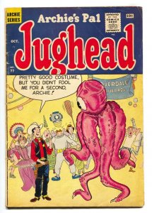 Archie's Pal Jughead #77 1961- monster cover- fat girl gag-incomplete