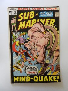 Sub-Mariner #43 (1971) FN- condition