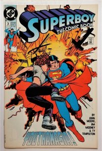 Superboy #3 (Apr 1990, DC) VF/NM  