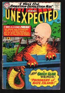 Tales of the Unexpected #93 1966-DC-I Was A Living Freak-Weird Green Blob hor...