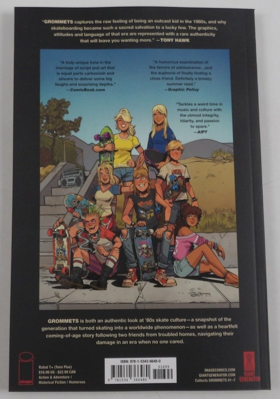 Grommets TPB #1 VF/NM w signed bookplate Rick Remender & Posehn ; Image (signed)