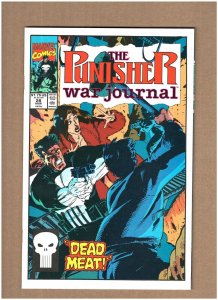 Punisher War Journal #28 Marvel Comics 1991 Mark Texeira NM- 9.2