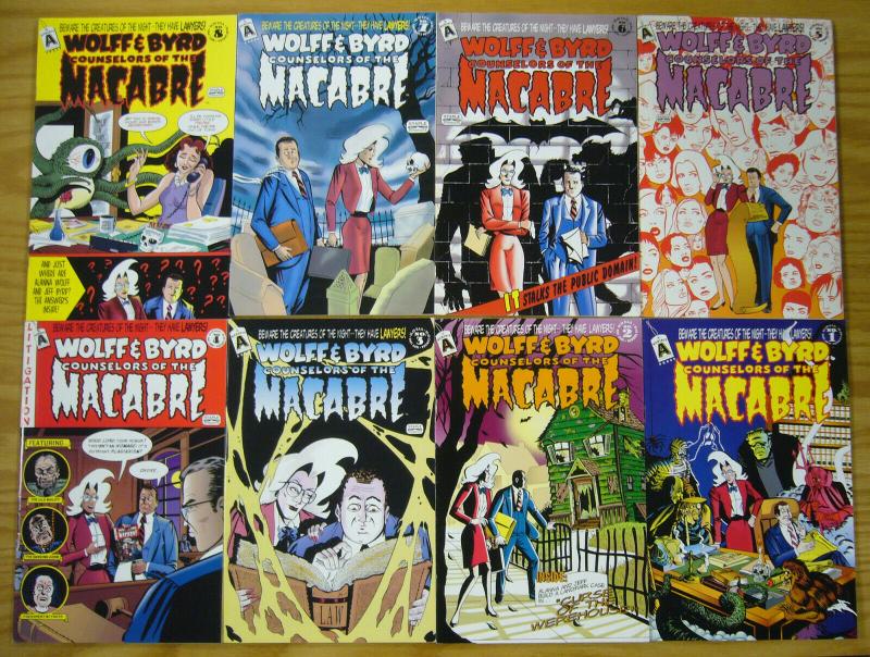 Wolff & Byrd Counselors of the Macabre/Supernatural Law #1-45 VF/NM complete+mor