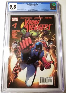 Young Avengers #1 CGC 9.8 White Pages 1st Kate Bishop, Hulkling, Wiccan