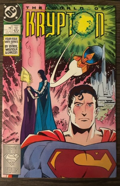 World of Krypton #1-#4 Set (1987)