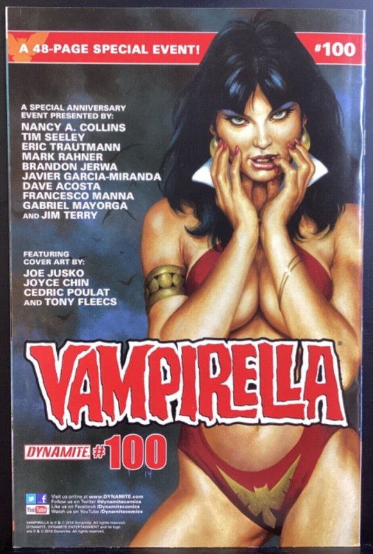 Alice Cooper #3 David Mack cover - Dynamite Comics - 2014