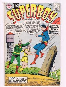 Superboy # 100 FN DC Comic Book Silver Age Superman Supergirl Batman Flash AD24