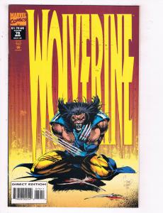 Wolverine #79 VF Marvel Comics Comic Book X Men March 1994 DE24