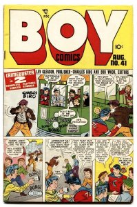 BOY  #41 comic book 1948-LEV GLEASON-MAURER-DAREDEVIL