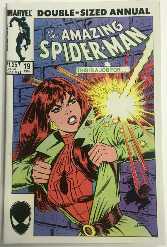 AMAZING SPIDER-MAN ANNUAL#19 VF/NM 1985 MARVEL COMICS