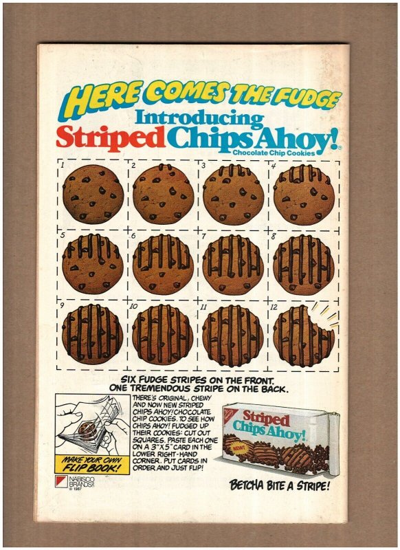 Justice League #7 Newsstand DC Comics 1987 Batman vs/ Guy Gardner VF- 7.5