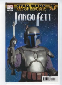 Star Wars Age of Republic 1 Jango Fett 1:10 Photo Variant (2019)