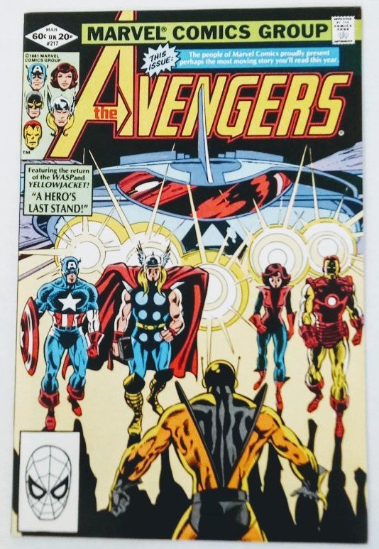 AVENGERS #217 Marvel Comics ID#MBX2