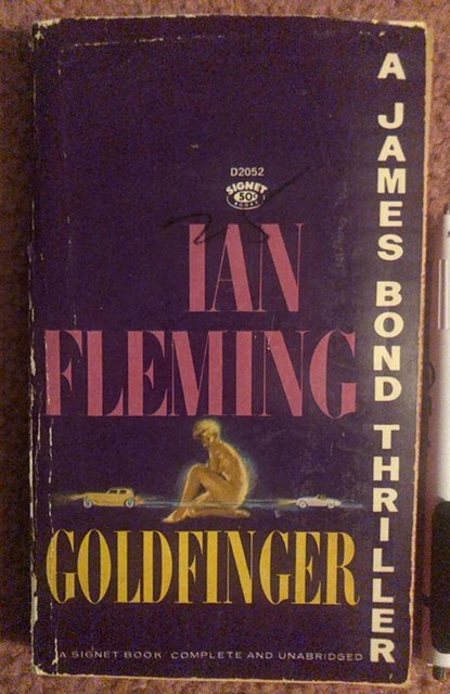 James Bond Goldfinger by Fleming‘s, 1964, paper back