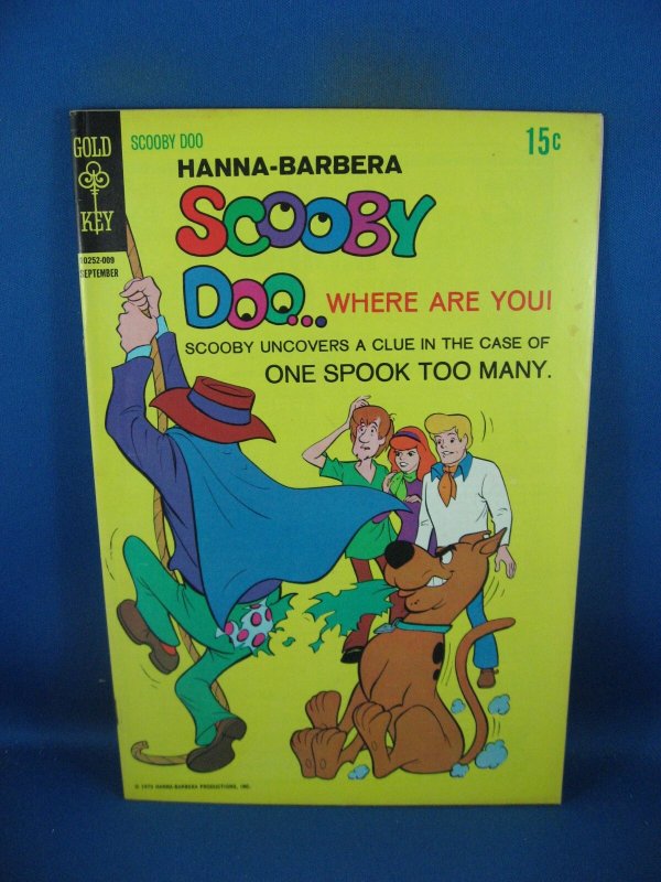 SCOOBY DOO 3 VF+ GOLD KEY 1970 HIGH GRADE