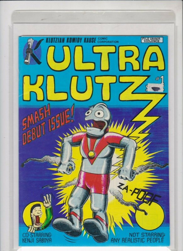 ULTRA KLUTZ #1 1986 ONWARD COMICS / UNREAD / 