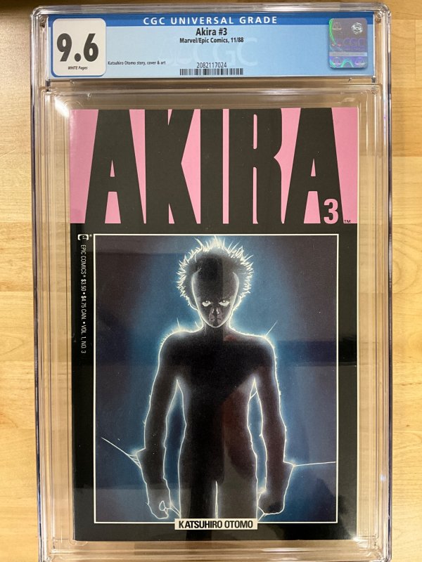 Akira #3 (1988) CGC 9.6