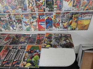 Huge Lot 140+ Comics W/ Superman, Spider-Man, Hulk +More! Avg. VF-