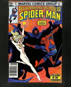 Spectacular Spider-Man #81 Newsstand Variant