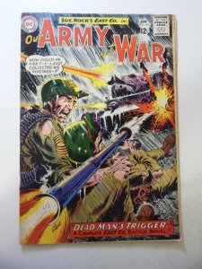 Our Army at War #141 (1964) VG- Condition centerfold detached at 1 staple