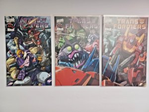 Transformers vol.2 #1 2 3 4 5 & 6 + Variants (10 books) - Dreamwave - 2003 - NM