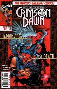 Crimson Dawn Psylocke & Archangel #2 Marvel Comics September Sept 1997 (VF+)