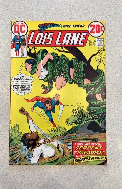 Superman's Girl Friend, Lois Lane #129 (1973) Bob Oksner Bondage Cover