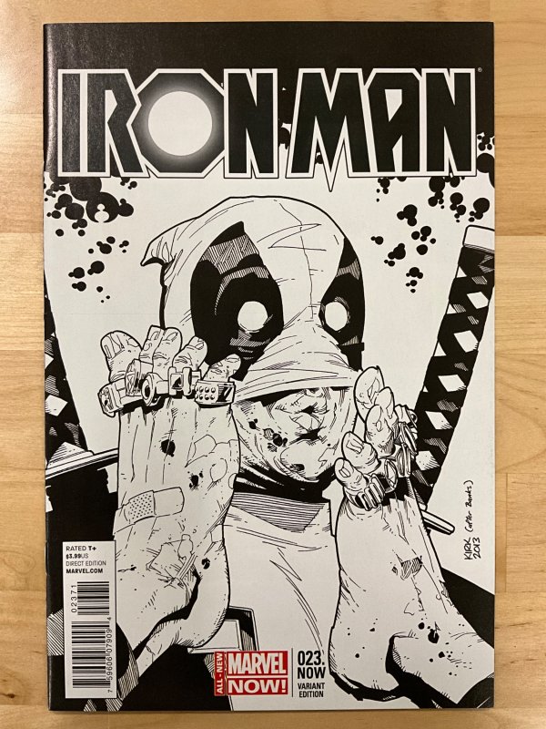 Iron Man #23 Sketch Cover (2014)