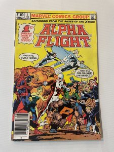 Alpha Flight # 1 NM- Marvel Comic Book X-Men Wolverine Puck Candad Super 6 J262