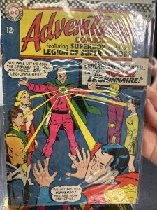 ADVENTURE COMICS # 349 FEATURING UNIVERSO ROGUE LEGIONNAIRE DC 1966 SILVER AGE?