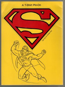Superman Coloring Book #1397-1 1980-complete comic book story-VF 