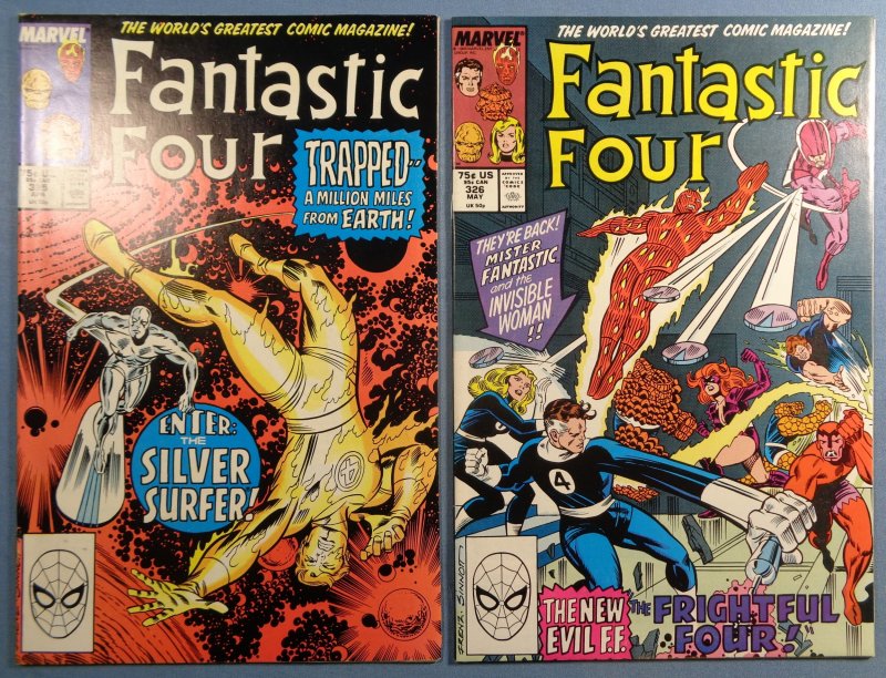 Fantastic Four Lot #325-349 Complete Run VF Spider-Man Hulk Ghost Rider