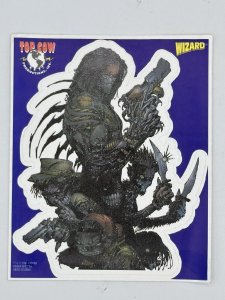 WIZARD TOP COW -THE DARKNESS GLOW IN THE DARK  MARC SILVESTRI PROMO STICKER 1998