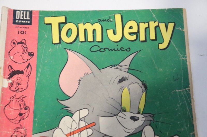 Tom and Jerry #112 1953 Mouse Marionettes Spike & Tyke Flip & Dip Comic Book 